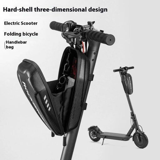 ROCKBROS 3L Waterproof Electric Scooter EVA Hard Shell Front Handlebar Bag for Road Mountain Bike - 2