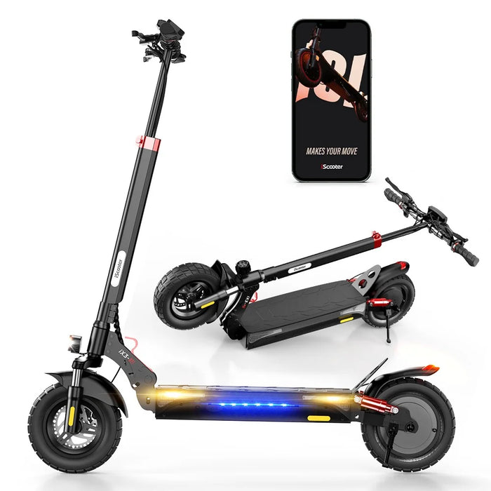 ISCOOTER iX3 48V 10Ah Electric Scooter 10 Inch Off-Road Scooter with APP (EU Plug) - Area A - 1