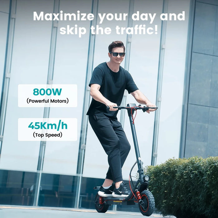 ISCOOTER i10Pro Electric Scooter 800W 10 Inch with APP 48V 15Ah - Region A - 2