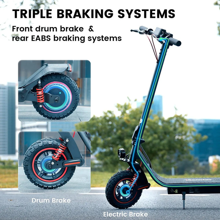 ISCOOTER i10Pro Electric Scooter 800W 10 Inch with APP 48V 15Ah - Region A - 5