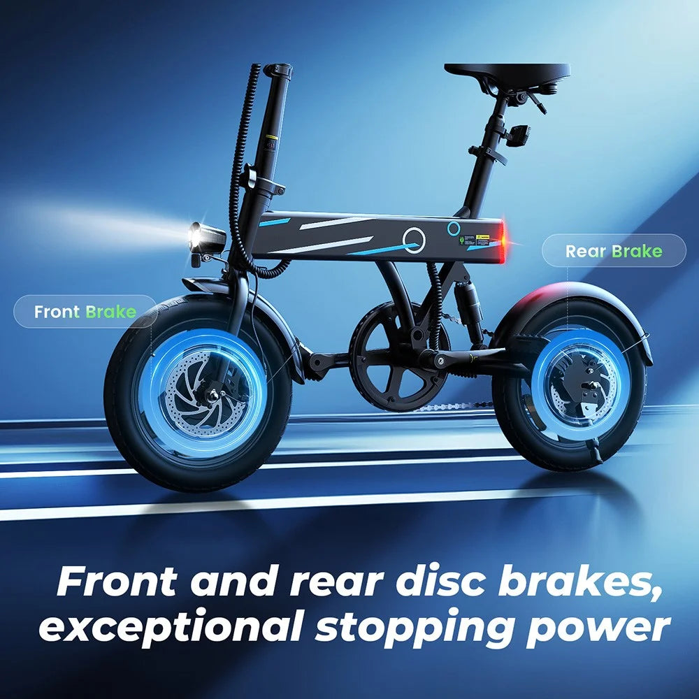 ISCOOTER EB01 500W Motor Electric Scooter with Smart LCD Display and 36V 7.8Ah Battery 25km / h Max Speed - Black - 7