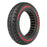 10x2.5 Inch Honeycomb Tire for Ninebot Max G30 Electric Scooter Shock Absorbing Off-Road Solid Tire - Red - 1
