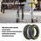 10x2.5 Inch Honeycomb Tire for Ninebot Max G30 Electric Scooter Shock Absorbing Off-Road Solid Tire - Red - 4