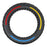 For Segway eKickScooter ZT3 Pro Electric Scooter 70 / 60-7.5 Shock Absorption Rubber Off-Road Tyre Honeycomb Solid Tire - Tri-Color - 2