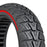 For Segway eKickScooter ZT3 Pro Electric Scooter 70 / 60-7.5 Shock Absorption Rubber Off-Road Tyre Honeycomb Solid Tire - Tri-Color - 5