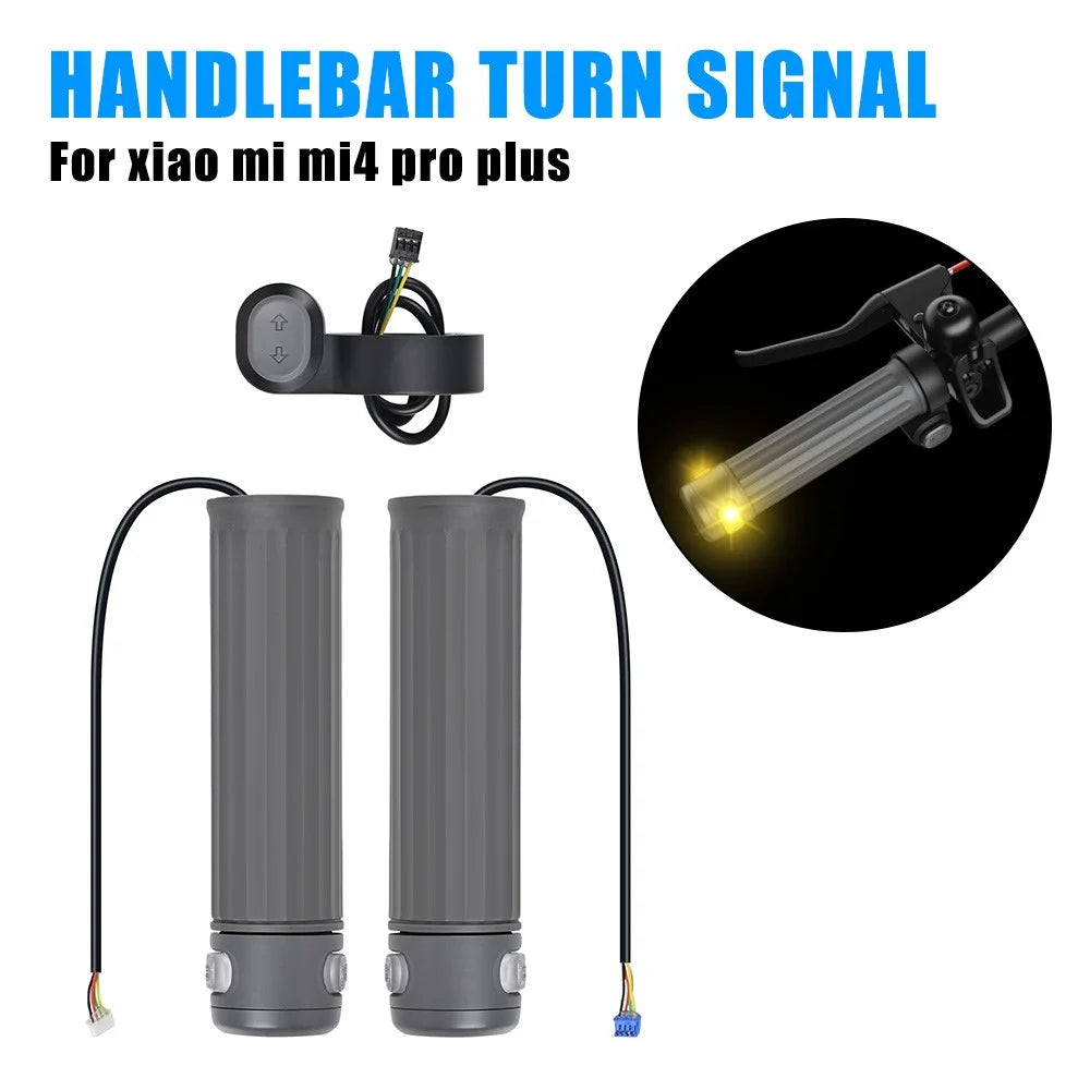 LYP4056 1Pair Handlebar Grips for Xiaomi Electric Scooter 4 Pro Plus / 4 Pro Max Handlebar Cover with Turn Signal - 2