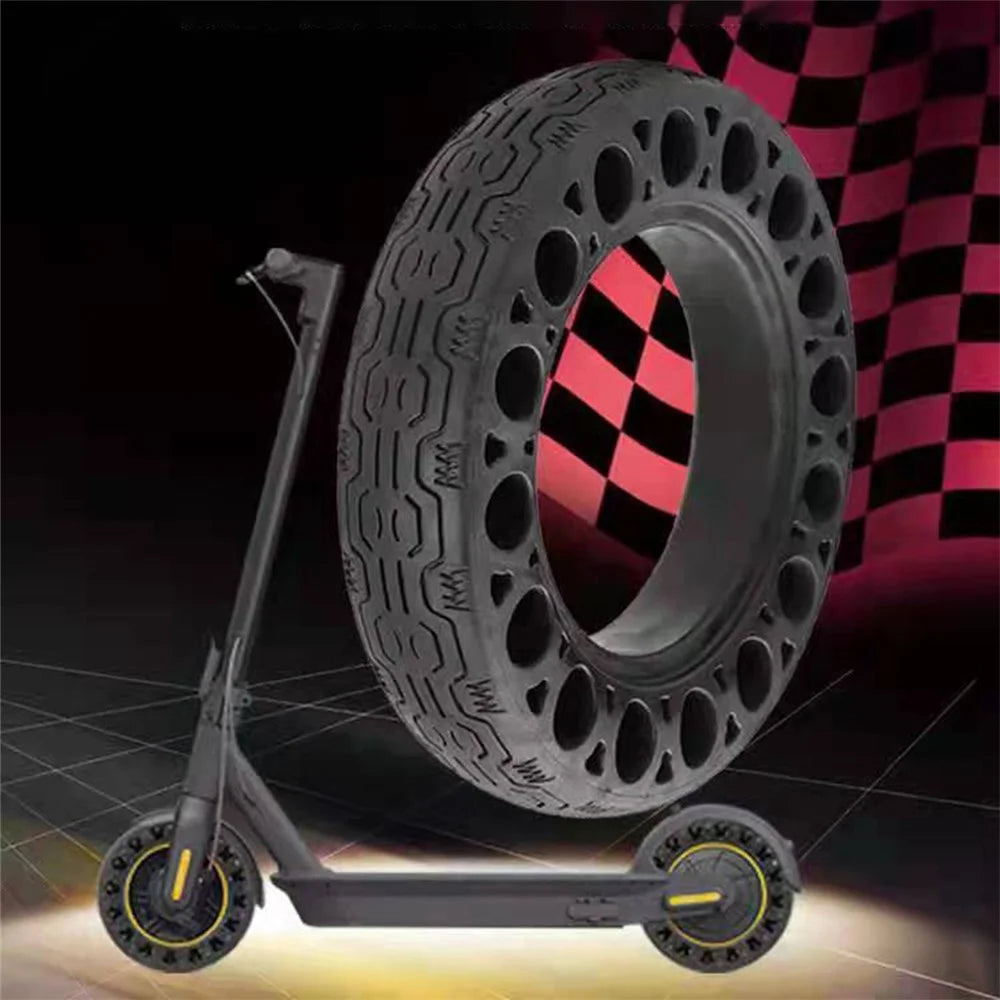 60/70-6.5 Scooter Tire Tubeless Explosion-proof Electric Bicycle Scooter Wear-resistant Solid Wheel for Ninebot Max G30 - Yellow - 3