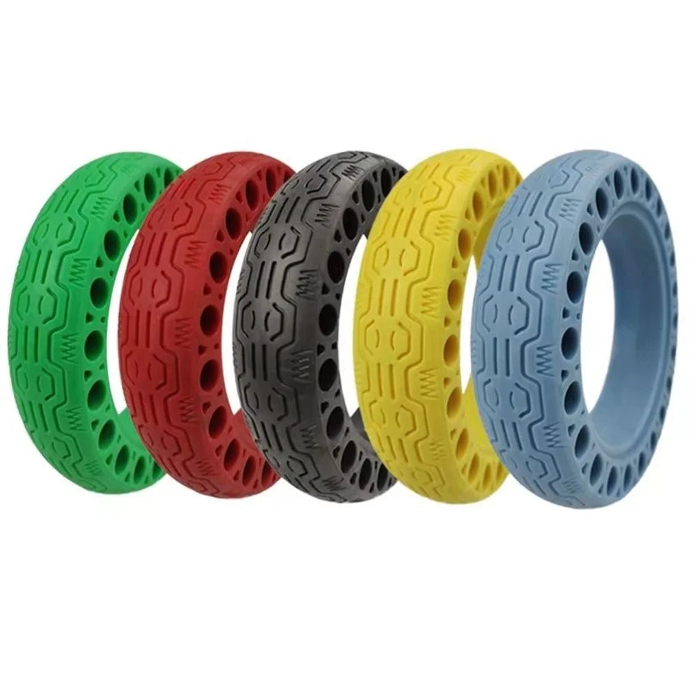 60/70-6.5 Scooter Tire Tubeless Explosion-proof Electric Bicycle Scooter Wear-resistant Solid Wheel for Ninebot Max G30 - Yellow - 6