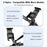 QX-21 Motorcycle E-Bike Bicycle Phone Stand Handlebar / Rear Mirror Mount Rotatable Phone Holder Bracket - 7