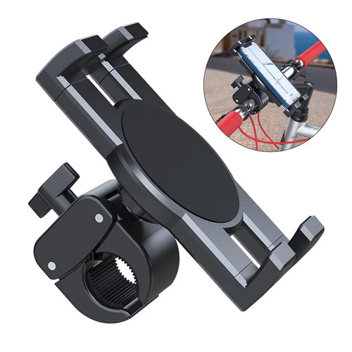 A081+X55 Bike Tablet Holder Mount Shockproof Mobile Phone Navigation Stand Bicycle Electric Vehicle Motorcycle Cell Phone MTB Mount - 1