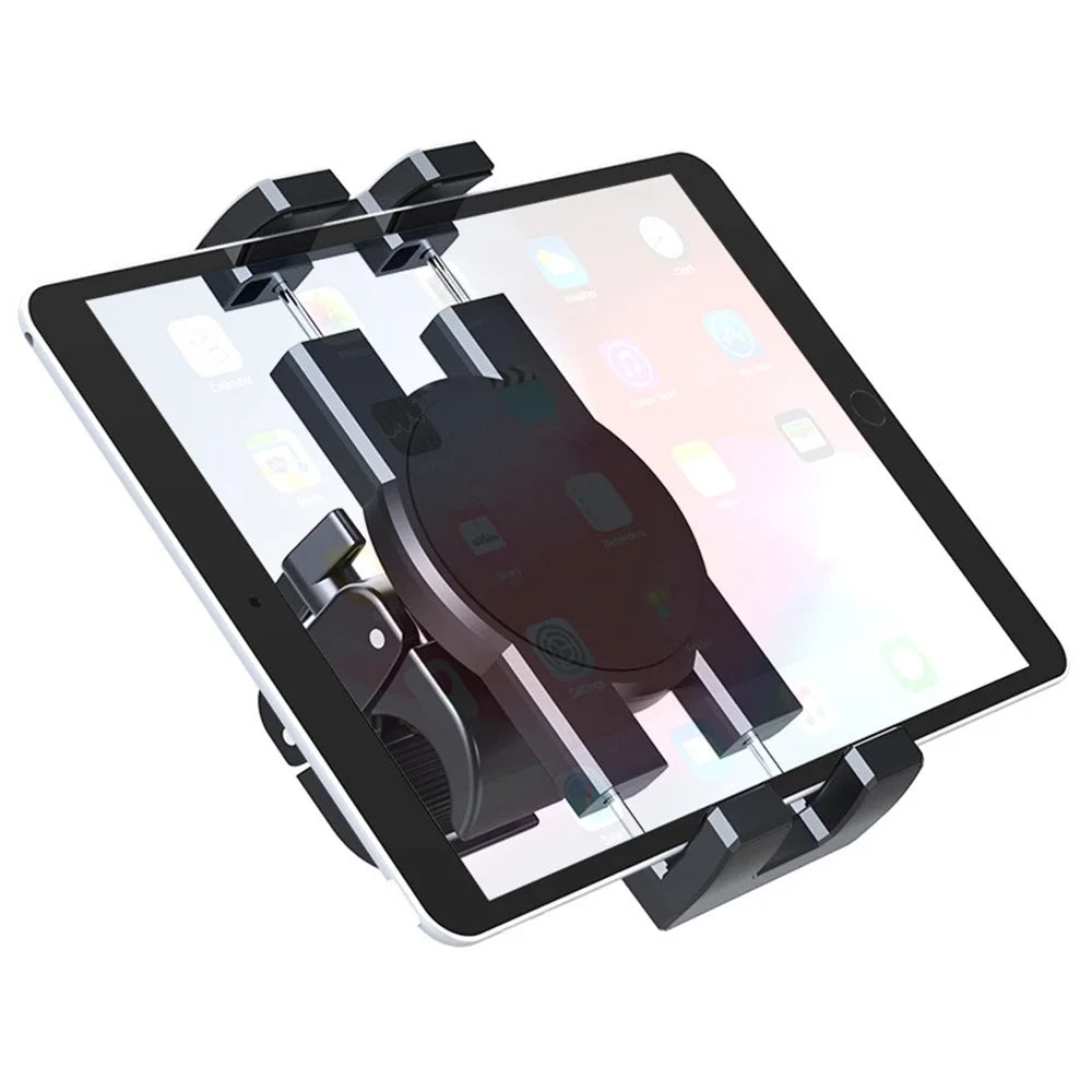 A081+X55 Bike Tablet Holder Mount Shockproof Mobile Phone Navigation Stand Bicycle Electric Vehicle Motorcycle Cell Phone MTB Mount - 5