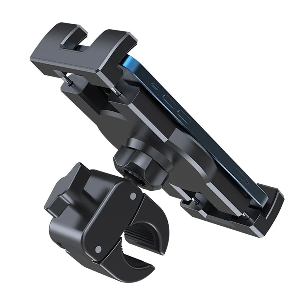 A081+X55 Bike Tablet Holder Mount Shockproof Mobile Phone Navigation Stand Bicycle Electric Vehicle Motorcycle Cell Phone MTB Mount - 6