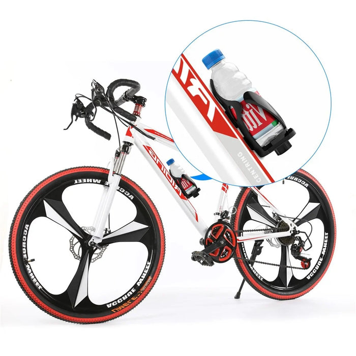 ZH-1080C1 Adjustable Bicycle Water Bottle Holder Cycling Bottle Holder Cage - Black - 7