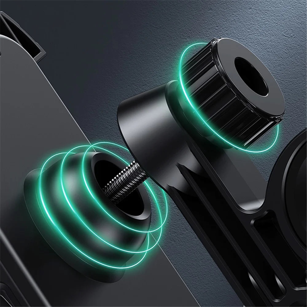 USAMS ZJ078 Bike Phone Holder Motorcycle Phone Mount Handlebar Cell Phone Clamp - 5