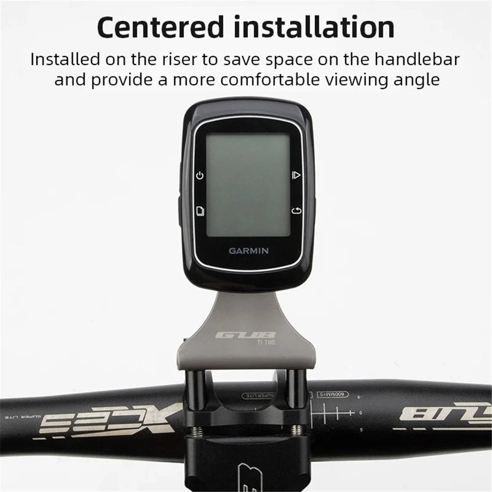GUB Ti 700 Titanium Alloy Bike Computer Mount Stand Bracket for Most Bicycles - 4