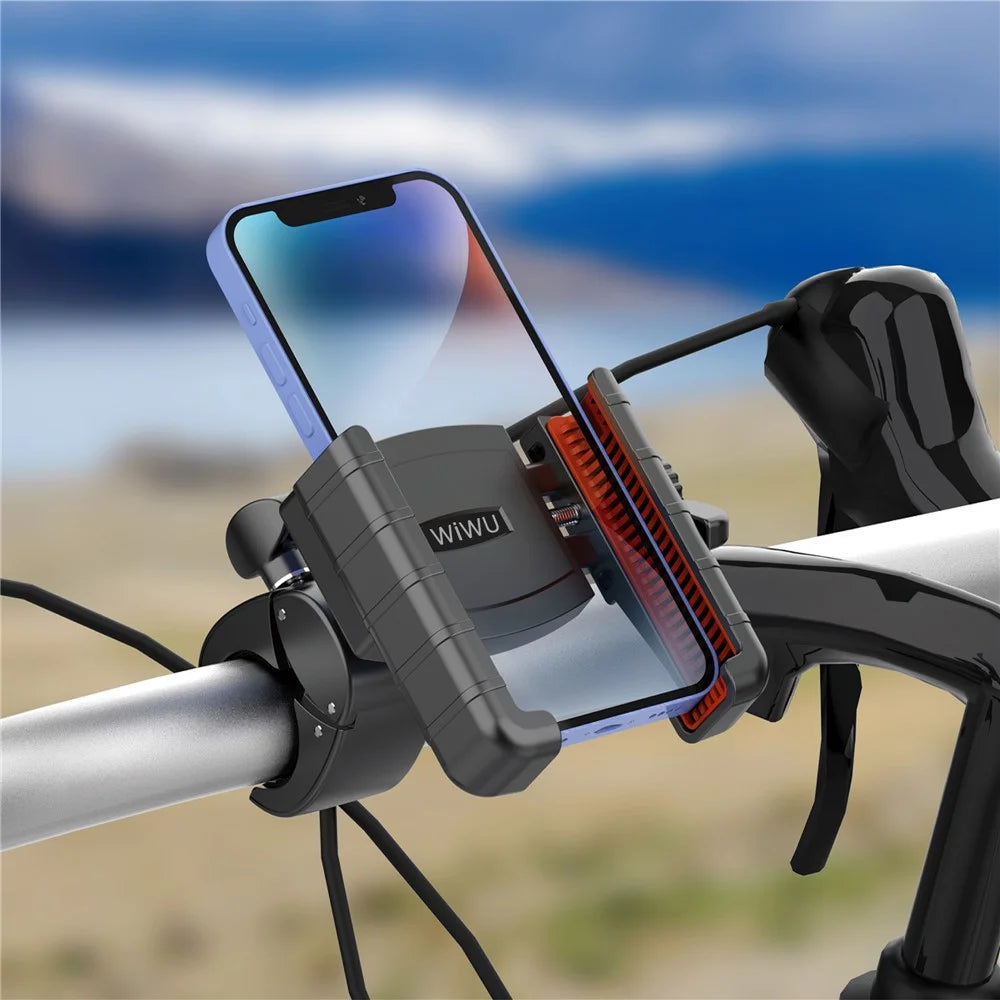 WIWU Wi-ZC002 Bike Handlebar Phone Mount Holder Cell Phone Bracket for Bicycle - 4