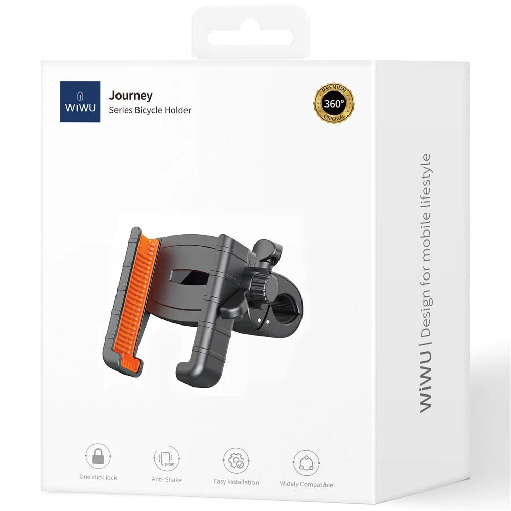 WIWU Wi-ZC002 Bike Handlebar Phone Mount Holder Cell Phone Bracket for Bicycle - 5