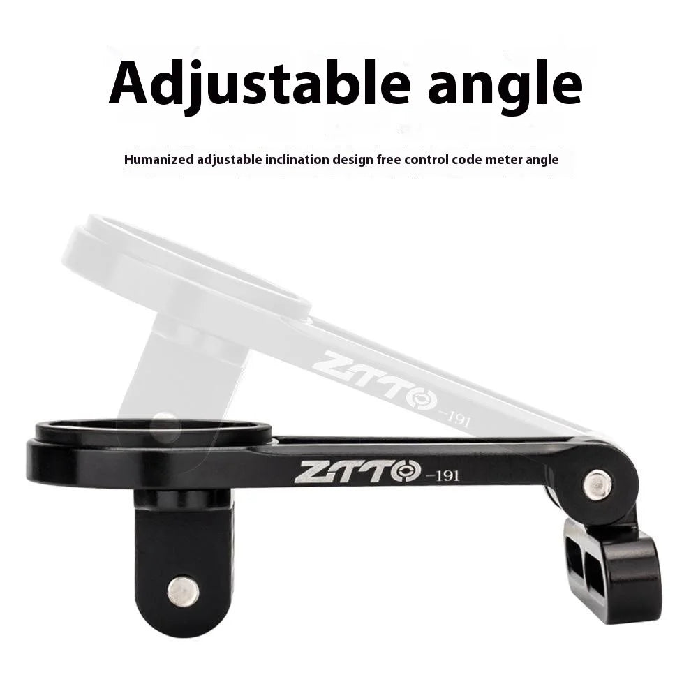ZTTO SD-191 Bicycle Computer Mount Camera Light Extension Bracket Compatible with Garmin / Cateye / Bryton / Wahoo - 3