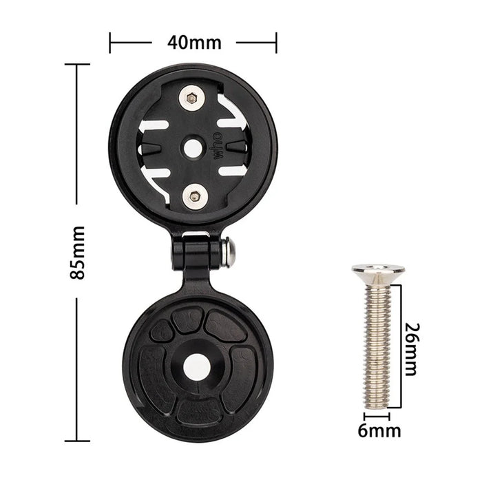 ZTTO SDT-195 Multi-Function Bicycle Computer Mount Aluminum Alloy Extension Bracket - 7