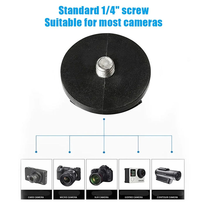 For GoPro 11 / 10  / Insta360 One R Motorcycle Sports Camera Mount Holder Adjustable Support Stand - Handlebar Mount - 5