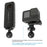 For GoPro 11 / 10  / Insta360 One R Motorcycle Sports Camera Mount Holder Adjustable Support Stand - Handlebar Mount - 6