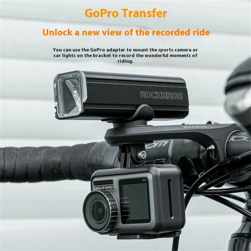 ROCKBROS 29210012001 Mountain Road Bike Computer Mount Extension Bracket for IGS  /  Garmin  /  Bryton - 4