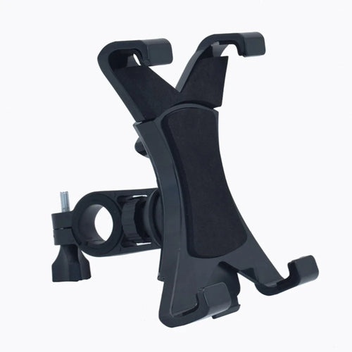 Universal 3.5-12 inch Motorcycle Bicycle Holder Mount Bracket Adjustable Tablet Stand - 1