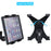 Universal 3.5-12 inch Motorcycle Bicycle Holder Mount Bracket Adjustable Tablet Stand - 5