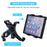 Universal 3.5-12 inch Motorcycle Bicycle Holder Mount Bracket Adjustable Tablet Stand - 6