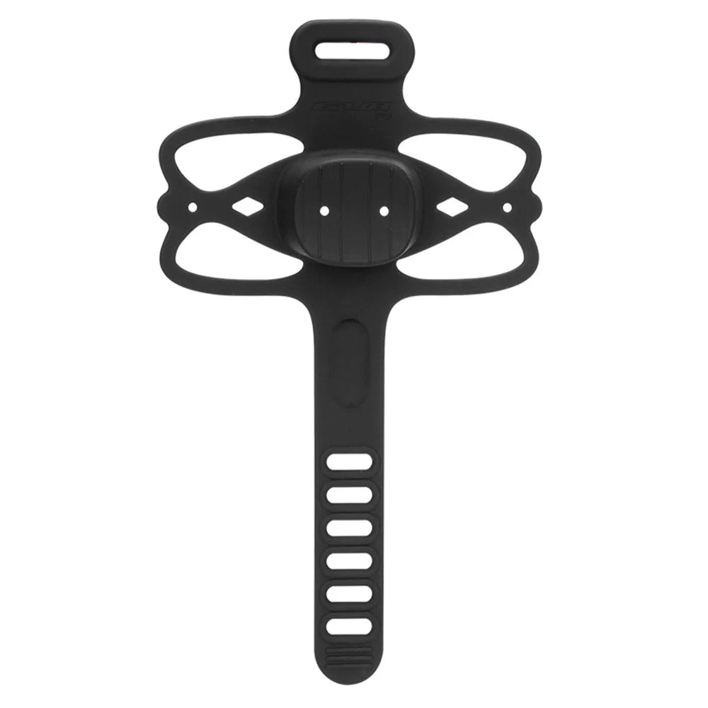 GUB P9 Bicycle E-Bike Scooter Silicone Phone Holder Bike Handlebar Cellphone Bracket - Black - 1