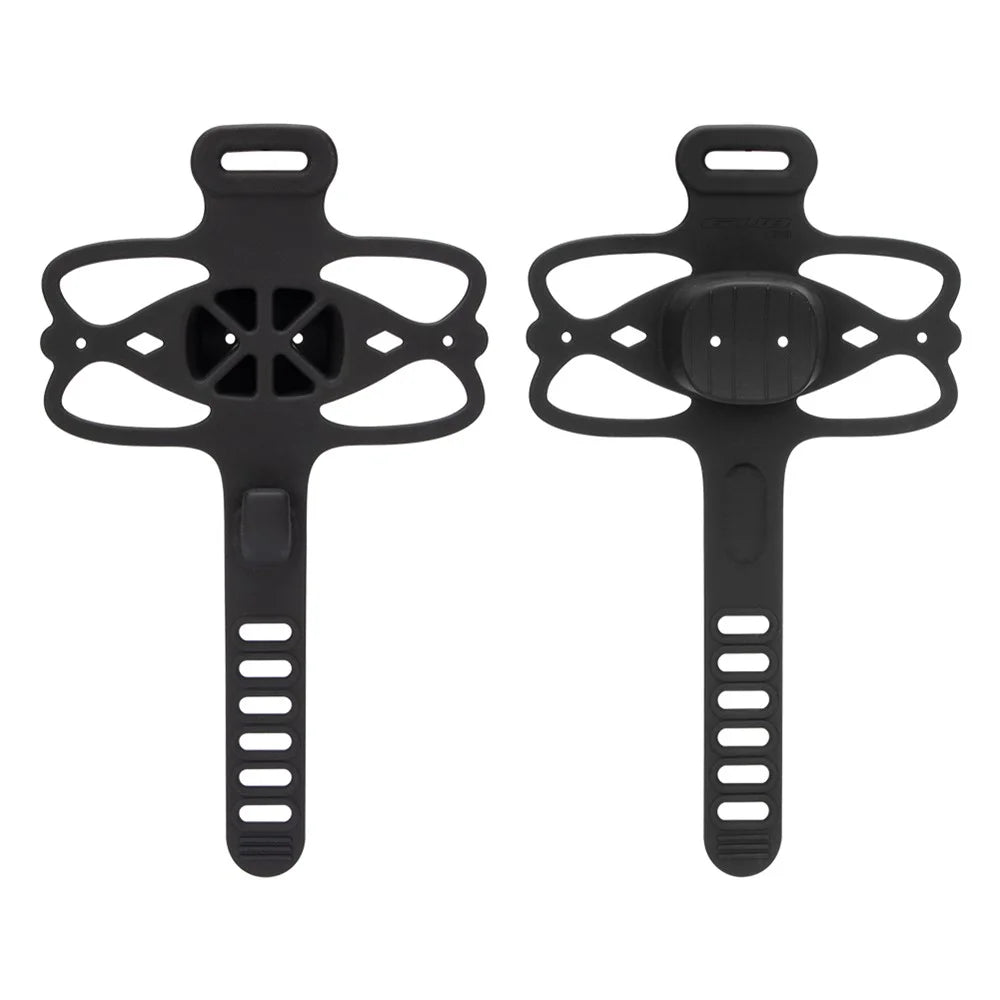 GUB P9 Bicycle E-Bike Scooter Silicone Phone Holder Bike Handlebar Cellphone Bracket - Black - 2