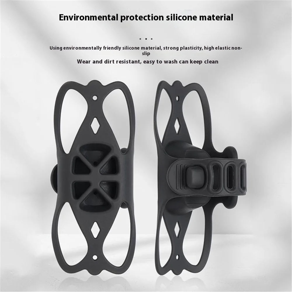GUB P9 Bicycle E-Bike Scooter Silicone Phone Holder Bike Handlebar Cellphone Bracket - Black - 5