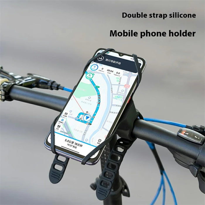 GUB P15 Silicone Phone Holder Road Mountain Bike Handlebar Cellphone Bracket - 3