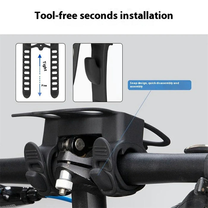 GUB P15 Silicone Phone Holder Road Mountain Bike Handlebar Cellphone Bracket - 5