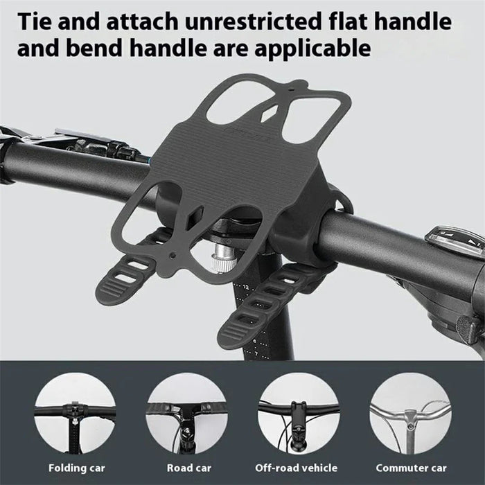 GUB P15 Silicone Phone Holder Road Mountain Bike Handlebar Cellphone Bracket - 7