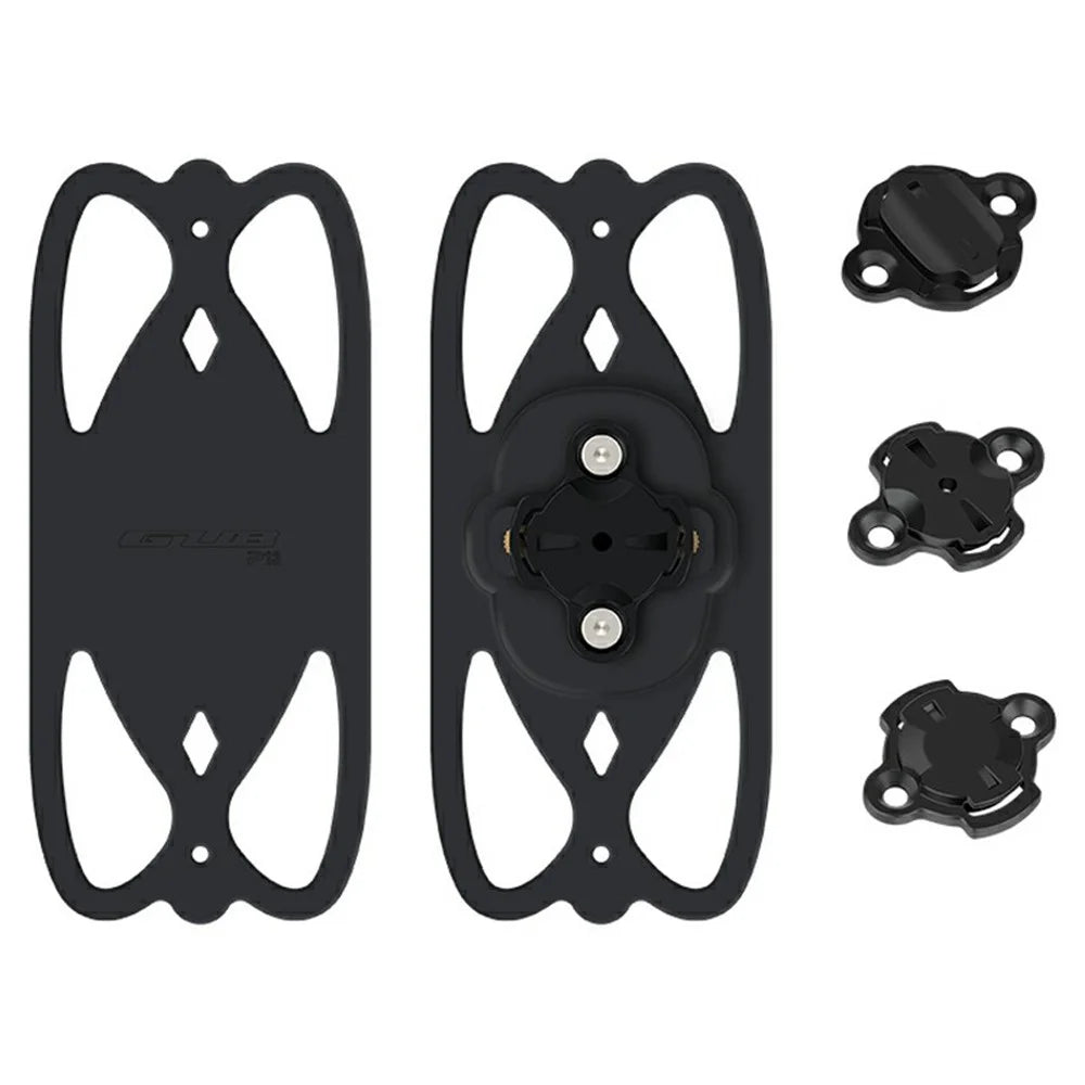 GUB P13 Silicone Phone Mount Bike Computer Bracket Fixing Cellphone Holder - 1