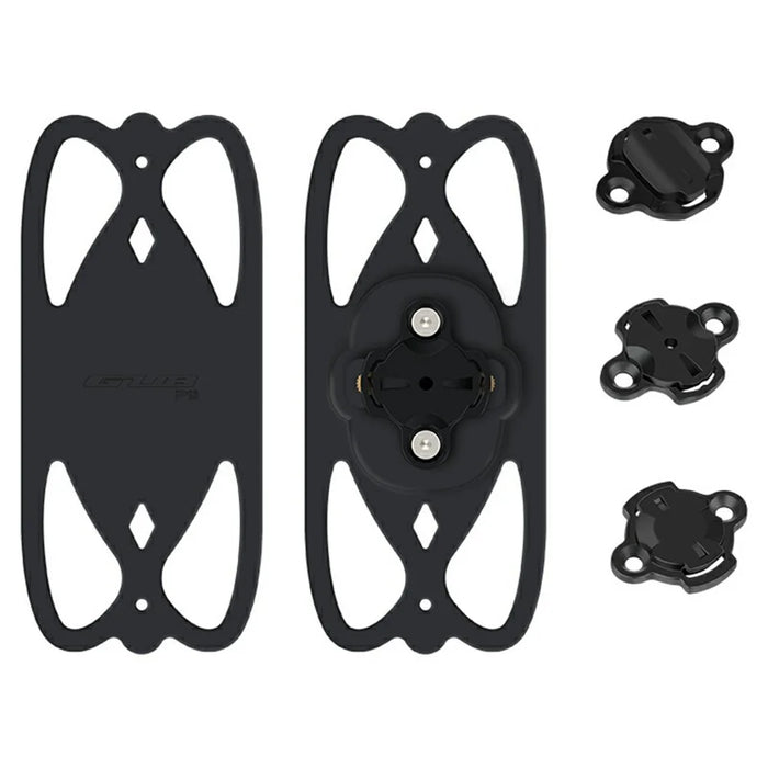 GUB P13 Silicone Phone Mount Bike Computer Bracket Fixing Cellphone Holder - 1