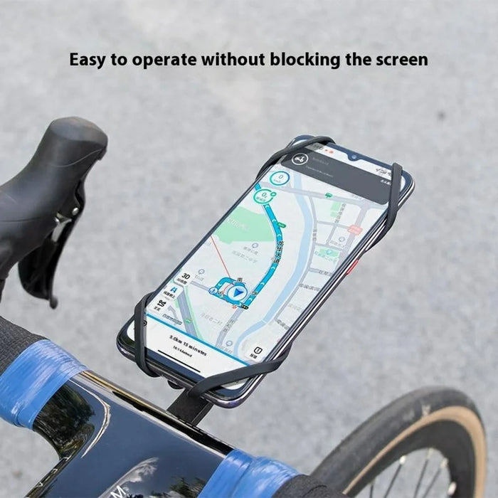 GUB P13 Silicone Phone Mount Bike Computer Bracket Fixing Cellphone Holder - 4