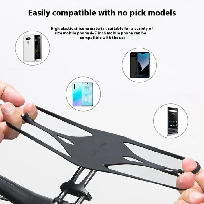 GUB P13 Silicone Phone Mount Bike Computer Bracket Fixing Cellphone Holder - 5