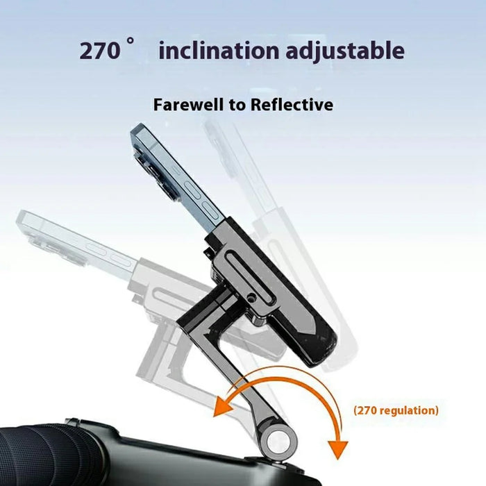 GUB G-92 Aluminum Alloy Phone Mount Bicycle Headset Cap Fixing Adjustable Cellphone Holder - 6