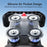 JOYROOM JR-ZS428 Bike Phone Mount Rotation Shockproof Phone Holder for 4.7 - 7 Inch Devices - 3