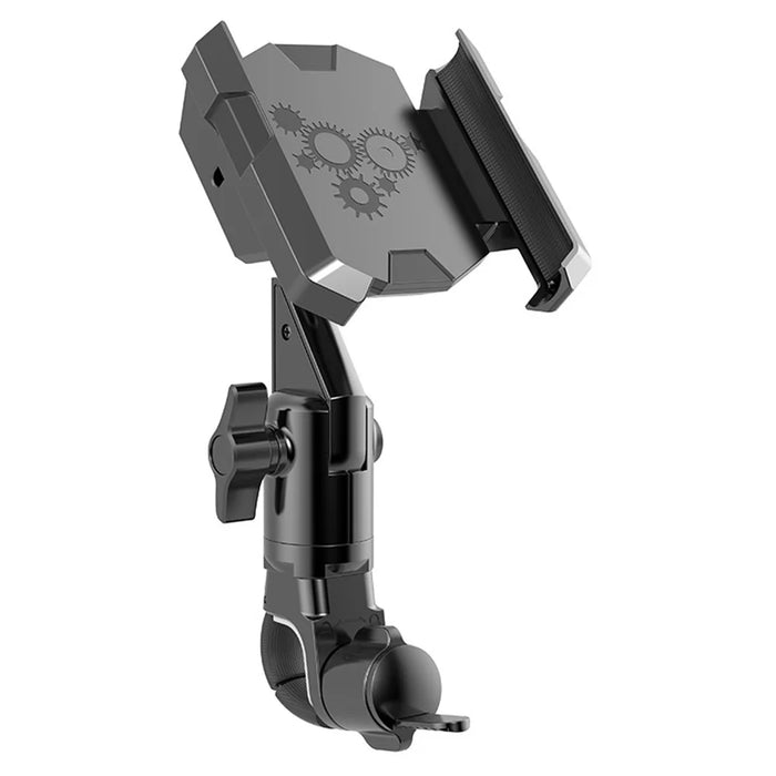 JGX002 Bike Motorcycle Phone Mount 360 Degree Rotation Anti Shake Handlebar Bracket for Bicycle - 1