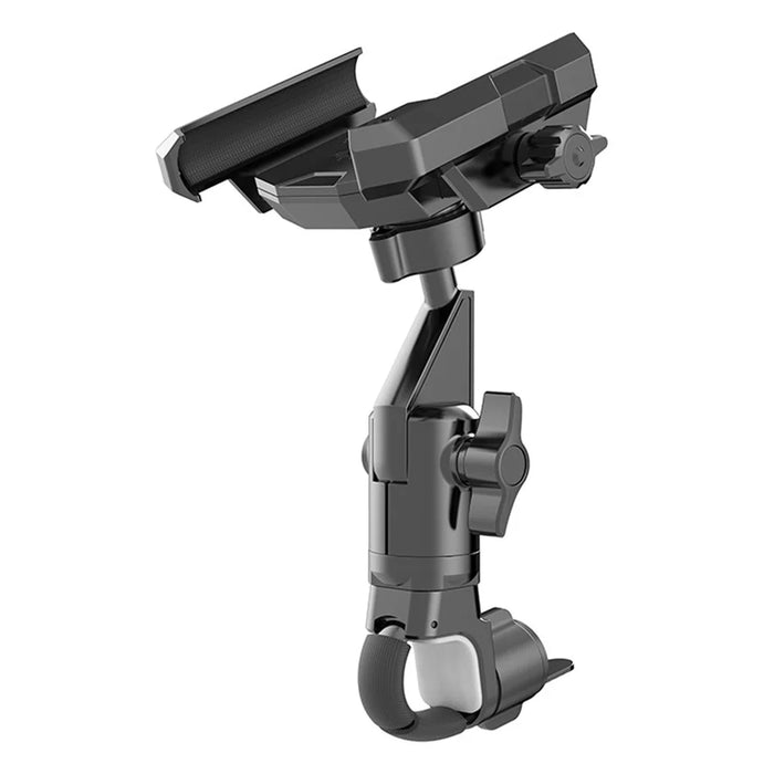 JGX002 Bike Motorcycle Phone Mount 360 Degree Rotation Anti Shake Handlebar Bracket for Bicycle - 2