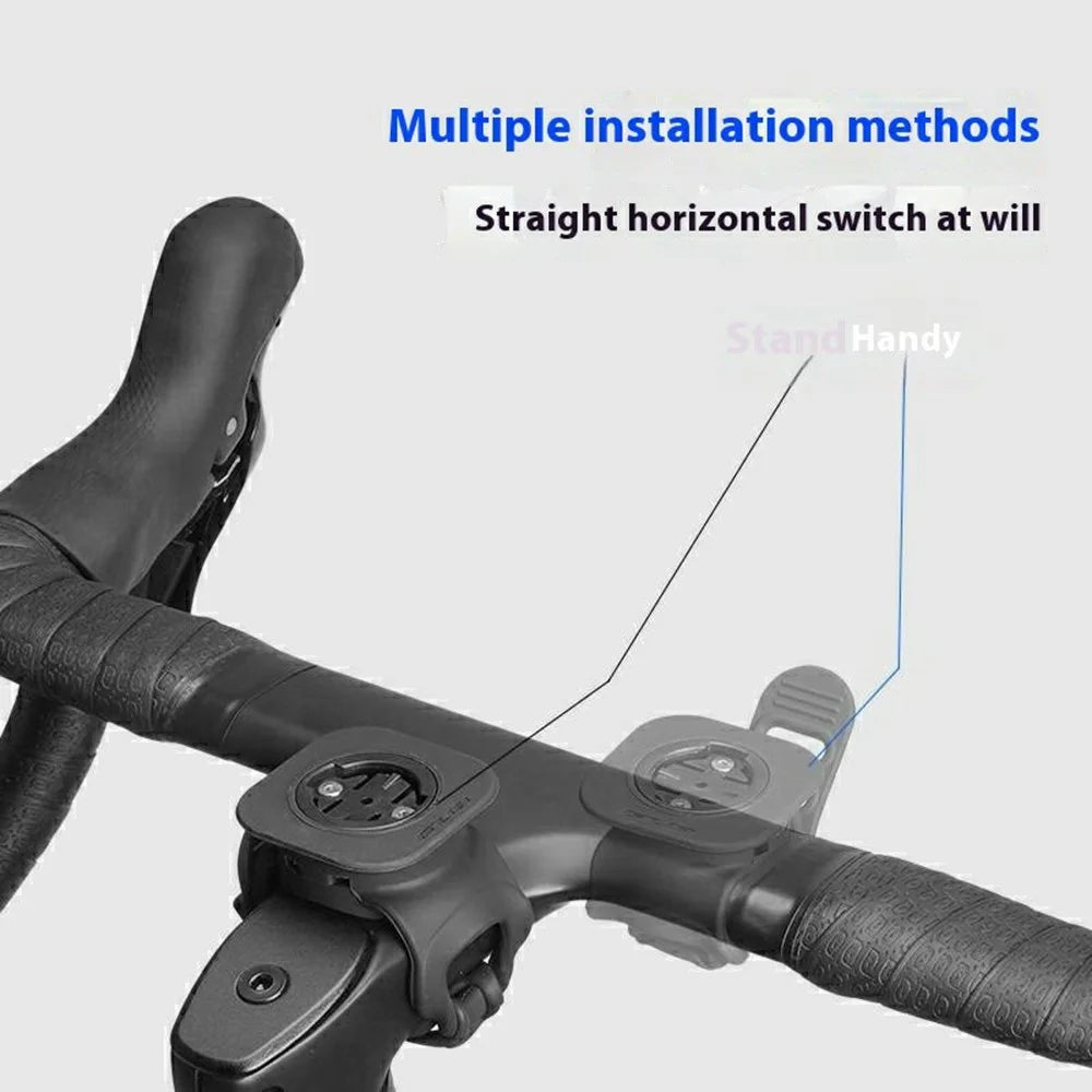 GUB 630 Road Mountain Bike Computer Mount Silicone Anti Shock Cycling Speedometer Bracket - 5