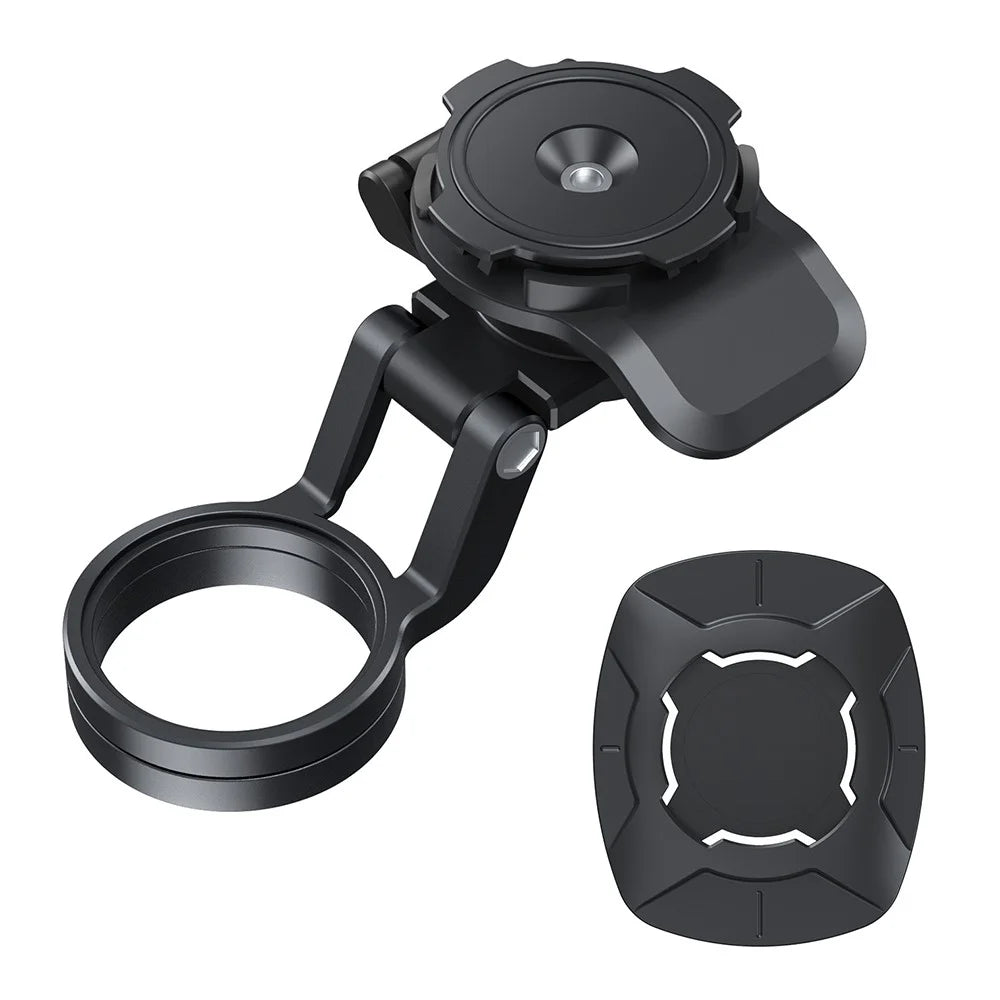 HL-143H Outdoor Cycling Aluminum Alloy Phone Mount for Bicycle Quick Release Stem Cap Cellphone Bracket - 1