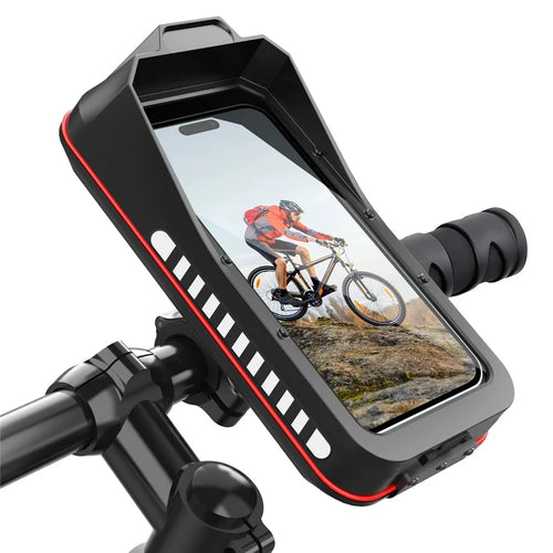 HL-176A Bicycle Handlebar Quick Release Phone Mount Shockproof Cellphone Holder Bracket for Motorcycle - 1