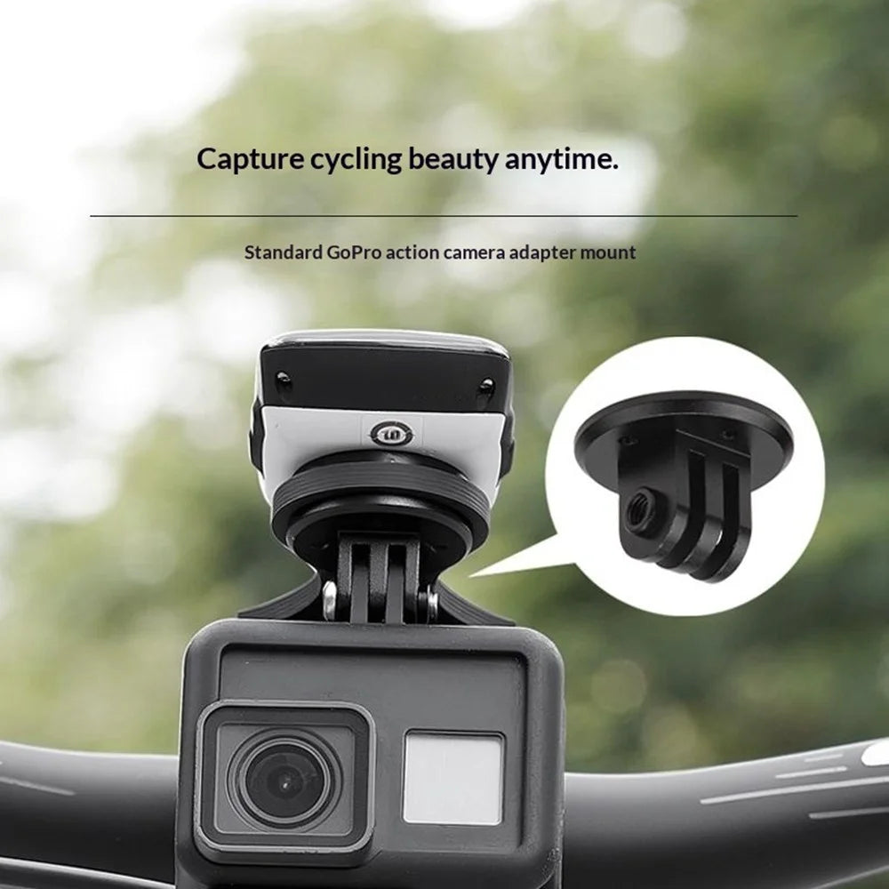GUB 693 Multi-Functional Carbon Fiber Bike Computer Extension Mount for Garmin Cateye Wahoo Bryton Magene - 6