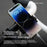 ROCKBROS 250016 Bike Phone Mount Quick Release Aluminum Alloy Cellphone Holder for Road Mountain Folding Bicycle - Clamp Ring - 4