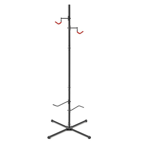 WEST BIKING Bicycle Parking Stand Vertical Bike Storage Rack Adjustable Floor Stand for Mountain Road Bike - Black - 1