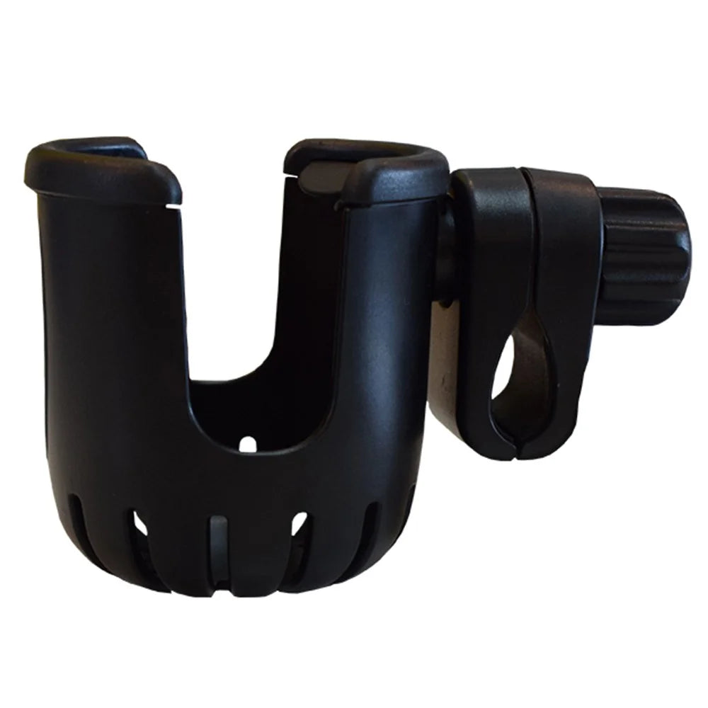 Stroller Cup Holder Universal Anti-slip 360 Degrees Rotation Drinks Milk Bottle Holder for Little Baby Stroller - 1